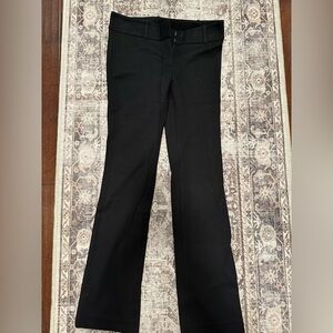 Ann Taylor Size 2 Modern Black Dress Pants